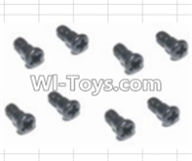 HBX 12882P ONSLAUGHT Parts-Steering Hub Step Screws(8pcs) Parts-16014,HaiBoXing HBX 12882P ONSLAUGHT RC Car Parts